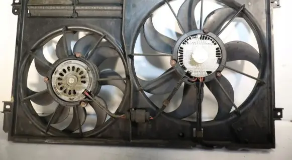 Volkswagen Touran I Air conditioning (A/C) fan (condenser) 