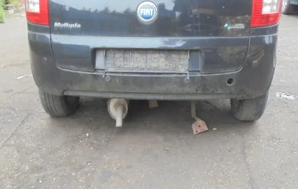 Rear bumper