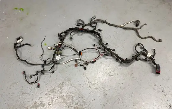 Engine installation wiring loom