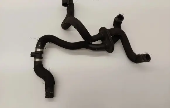 Audi A6 S6 C6 4F Engine coolant pipe/hose 4F2819350T 4F2819699
