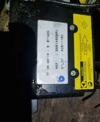 Renault Espace II Airbag control unit/module 6025109477F 550148600 550148800G