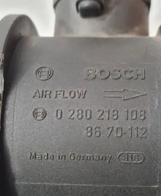 Volvo S60 Mass air flow meter 8670112 0280218108