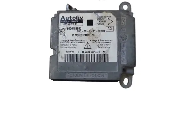 Peugeot 607 Airbag control unit/module 9656481880 21619695 603482000