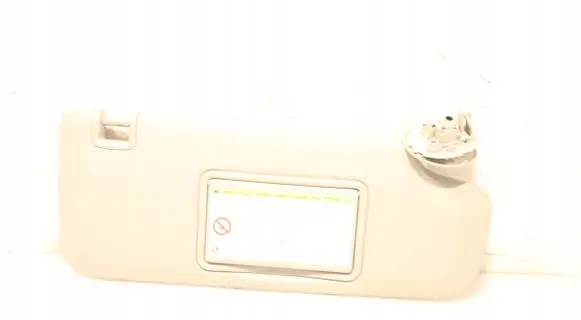 Sun visor clip/hook/bracket