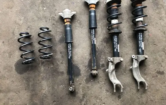 Audi A4 S4 B9 Set of springs and shock absorbers (Front and rear) 8W0031AL 8W0035AC 8W0411105FQ