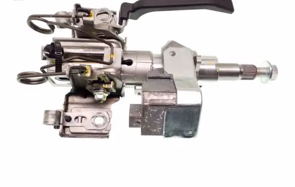 Steering wheel axle set
