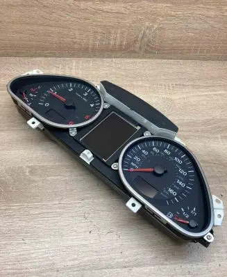 Audi A6 S6 C6 4F Speedometer (instrument cluster) 5540007312 5550007301 MPH