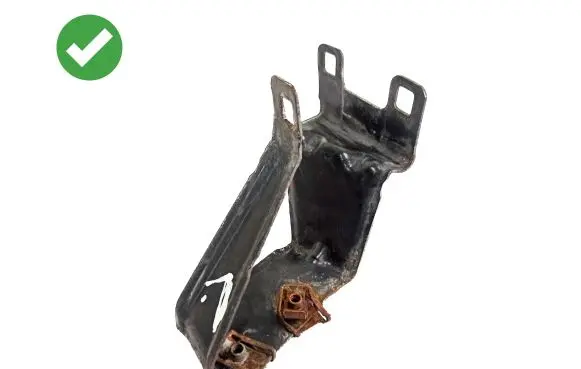 Mercedes-Benz CLK A209 C209 Radiator support slam panel bracket 