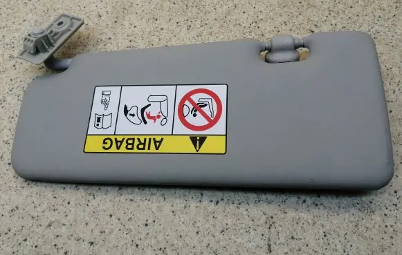 Dacia Spring Sun visor