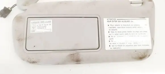 Hyundai Santa Fe Sun visor