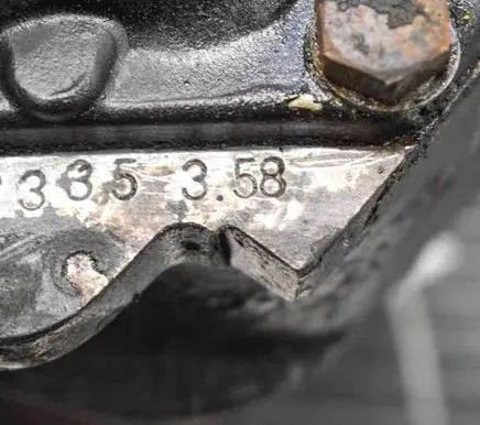 Mercedes-Benz SLC C107 Rear differential