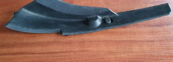 Mazda 2 Front door glass trim molding D65151PC1