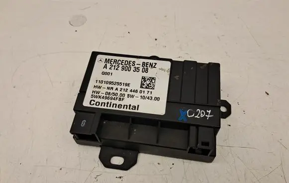 Mercedes-Benz E C207 W207 Fuel injection pump control unit/module A2129003508