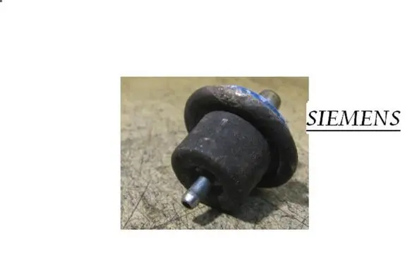 Opel Zafira B Fuel pressure regulator SIEMENS
