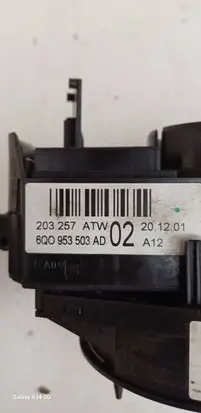 Volkswagen Polo Wiper turn signal indicator stalk/switch 6Q0953503AD