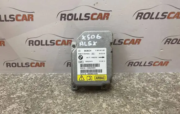 BMW X5 E53 Airbag control unit/module 65776962530 0285001681 316962530003