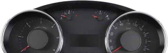 Peugeot 3008 I Speedometer (instrument cluster) 9666174980