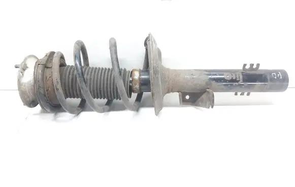 Front shock absorber with coil spring