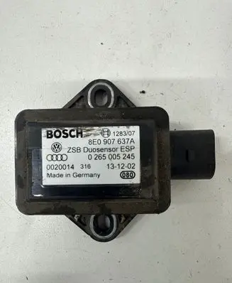 Audi A4 S4 B6 8E 8H ESP acceleration yaw rate sensor 8E0907637A 0265005245
