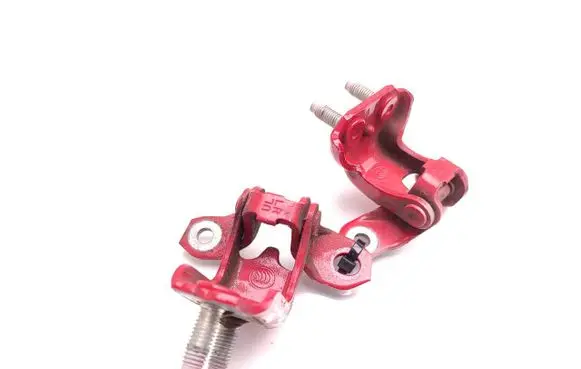 Rear door hinge set