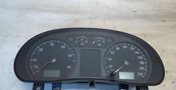 Volkswagen Polo IV 9N3 Speedometer (instrument cluster) 6Q0920800PX 6Q0920800