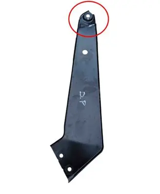 Volkswagen PASSAT B8 Radiator support slam panel bracket 