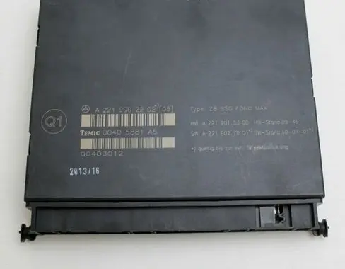 Mercedes-Benz S W221 Seat control module A2219002202
