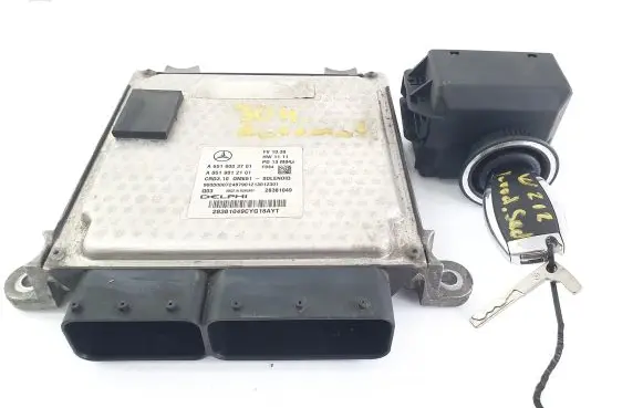 Engine ECU kit and lock set