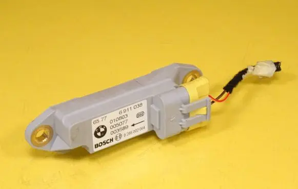 Airbag deployment crash/impact sensor