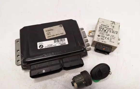Mini One - Cooper R50 - 53 Engine ECU kit and lock set 12147527610 7540914 12147540914