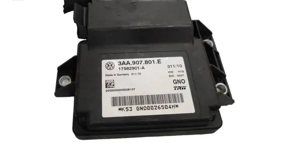 Volkswagen PASSAT B7 Hand brake control module 3AA907801E 17982901A GN00026504H