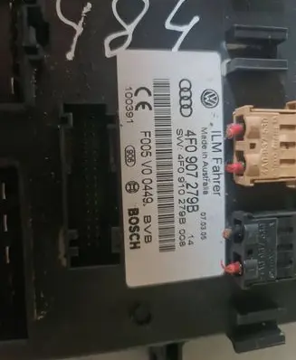 Audi A6 S6 C6 4F Comfort/convenience module 4F0907279B 4F0910279B F005V00449