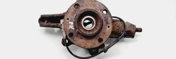Citroen C4 I Picasso Front wheel hub spindle knuckle 9655270080