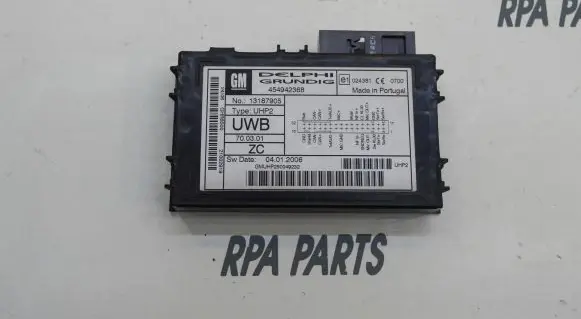 Opel Signum Phone control unit/module 13187905 11564672