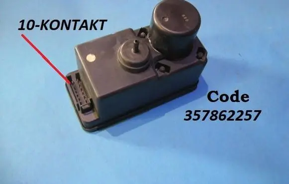 Volkswagen PASSAT B4 Central locking vacuum pump 357862257