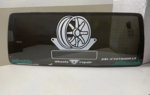Volkswagen Transporter - Caravelle T4 Rear windscreen/windshield window 701845503D