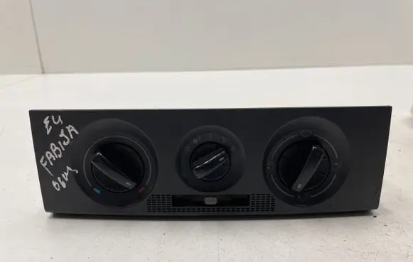 Skoda Fabia Mk1 (6Y) Climate control unit 6Y0819045K E8344 901512370000