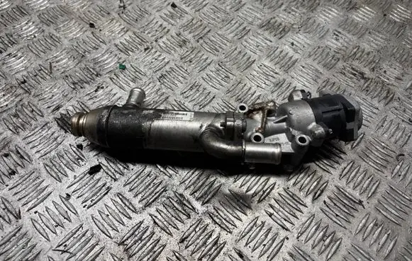 Jaguar XF X250 EGR valve cooler 4R8Q9D475BC