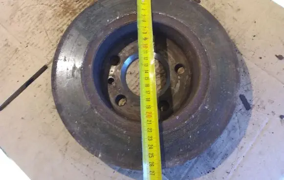 Ford Galaxy Rear brake disc