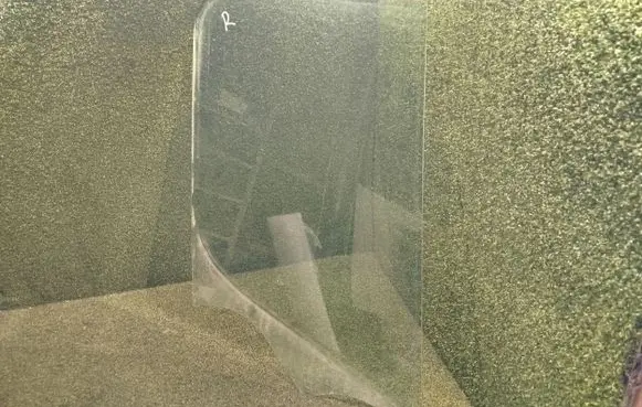 Renault Master III Front door window/glass (coupe) 43R001583