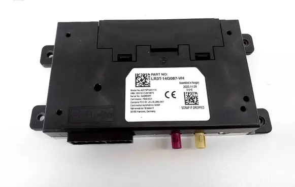 Ford Fiesta Bluetooth control unit module LR3T14G087VH