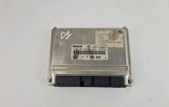 BMW 3 E46 Engine control unit/module 7785098 0281001445