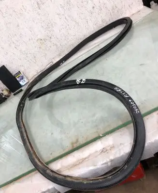 Opel Astra L Rear door rubber seal (on body) 9838513580