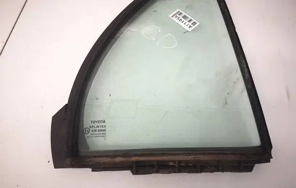 Toyota Yaris Rear vent window glass AS2