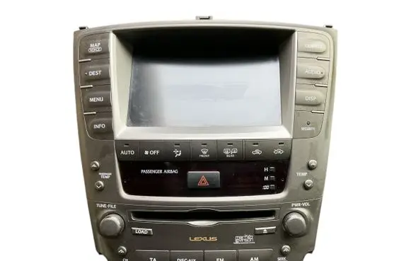 Lexus IS 220D-250-350 Radio/CD/DVD/GPS head unit 8611153070 4622001463 043945