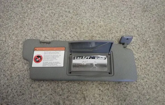 Chevrolet Lacetti Sun visor