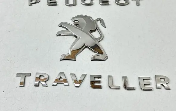 Peugeot Traveller Manufacturers badge/model letters 9814806980 9814767280