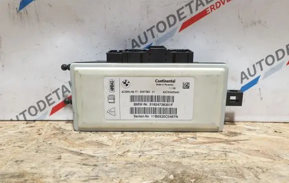 BMW X3 F25 Airbag control unit/module 9247383 7911606