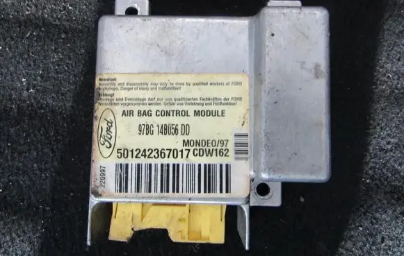 Ford Mondeo MK II Airbag control unit/module 97bg14b056dd 501242367017