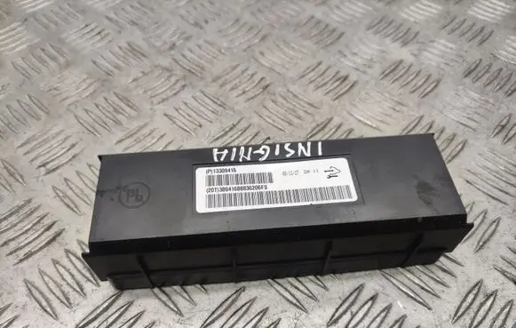 Opel Insignia A Air conditioning/heating control unit 13309416
